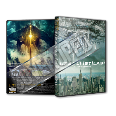 Alien Conquest - 2021 Türkçe Dvd Cover Tasarımı